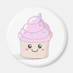 Cute Cupcake Magneet