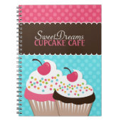 Cute Cupcake Note Book Notitieboek (Voorkant)