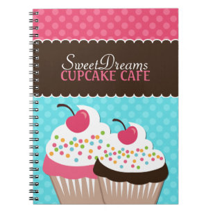 Cute Cupcake Note Book Notitieboek