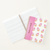 Cute cupcake Notitieboek (Binnen)