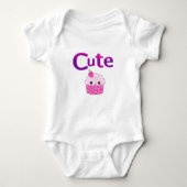 Cute Cupcake-ontwerp Romper (Voorkant)