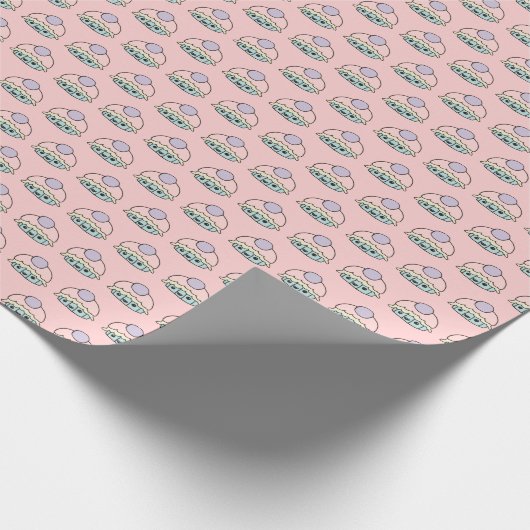 Cute Cupcake-opvulpapier Cadeaupapier (Hoek)