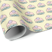 Cute Cupcake-opvulpapier Cadeaupapier (Rol Hoek)