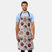 Cute Cupcake Patroon Schort (Gedragen)