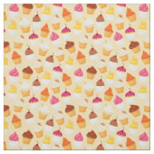 Cute cupcake-patroon stof (Swatch)