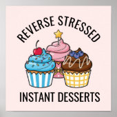 Cute Cupcake Poster (Voorkant)