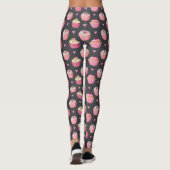 Cute Cupcake Print Leggings (Achterkant)
