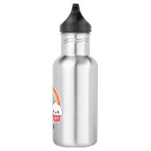 Cute Cupcake Rainbow Waterfles (Rechts)