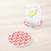 Cute Cupcake Sandstone Drink Onderzetter (Zijkant)