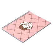 Cute Cupcake School Kitchen Notitieboek Gift (Linkerzijde)