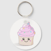 Cute Cupcake Sleutelhanger (Voorkant)