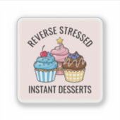 Cute Cupcake Sticker (Voorkant)