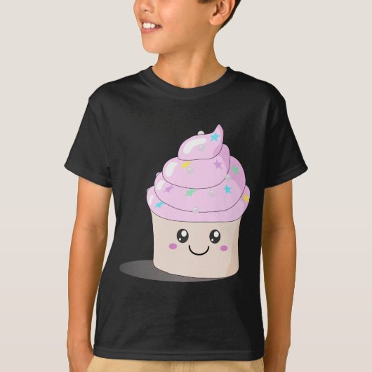 Cute Cupcake T-shirt (Voorkant)
