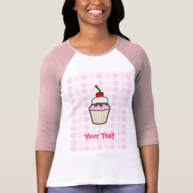 Cute Cupcake T-shirt (Voorkant)