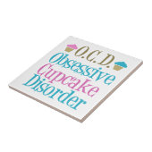 Cute Cupcake Tegeltje (Zijkant)