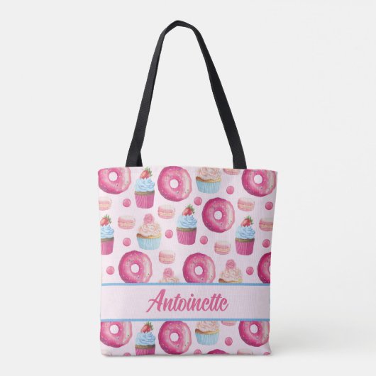 Cute Cupcake Tote Bag (Achterkant)