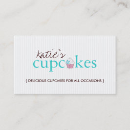 CUTE CUPCAKE VISITEKAARTJE
