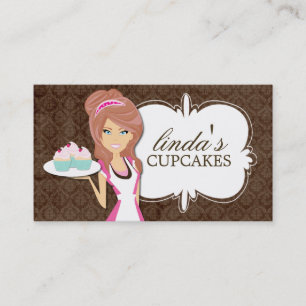 Cute Cupcake-Visitekaartjes Visitekaartje