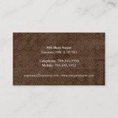 Cute Cupcake-Visitekaartjes Visitekaartje (Achterkant)