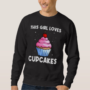 Cute cupcake voor meisjes Kinder bakopkoek Trui