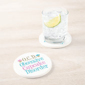 Cute Cupcake Zandsteen Onderzetter (Zijkant)