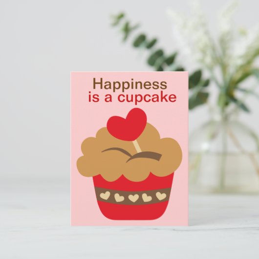 Cute Cupcakes Briefkaart (Staand voorkant)