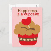 Cute Cupcakes Briefkaart (Voorkant / Achterkant)