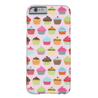 Cute Cupcakes Barely There iPhone 6 Hoesje