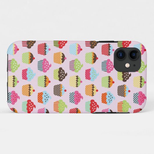 Cute Cupcakes Case-Mate iPhone Case (Achterkant (horizontaal))