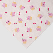 Cute Cupcakes & Cherries Tissuepapier (Detail)