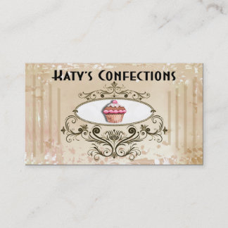 Cute Cupcakes: Confecties Fancy desserts Pastries Visitekaartje