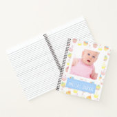 Cute Cupcakes Custom Baby Photo Journal Notitieboek (Binnen)