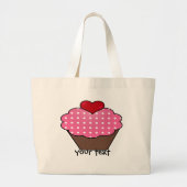 Cute Cupcakes Grote Tote Bag (Voorkant)