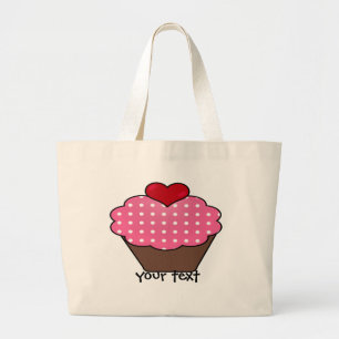 Cute Cupcakes Grote Tote Bag