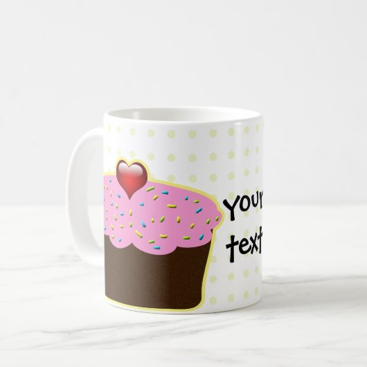 Cute Cupcakes Koffiemok (Voorkant links)