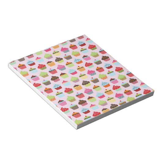 Cute Cupcakes Notitieblok (Schuin)