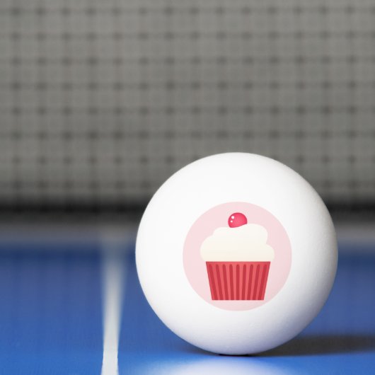 Cute Cupcakes patroon Pingpongbal (Net)