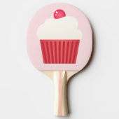 Cute Cupcakes patroon Tafeltennisbatje (Achterkant)