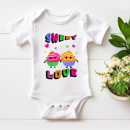 Cute cupcakes romper