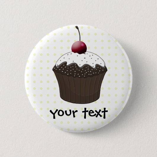 Cute Cupcakes Ronde Button 5,7 Cm (Voorkant)