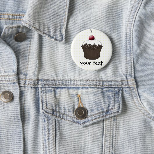 Cute Cupcakes Ronde Button 5,7 Cm (In situ)