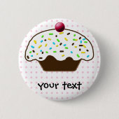 Cute Cupcakes Ronde Button 5,7 Cm (Voorkant)