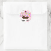 Cute Cupcakes Ronde Sticker (Tas)