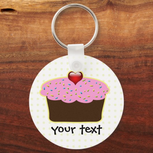 Cute Cupcakes Sleutelhanger (Voorkant)