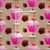 Cute Cupcakes Stof (Delen)