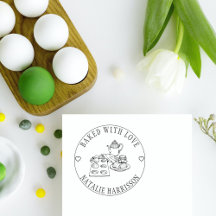 Cute  Cupcakes&Teapot/Bked with Love