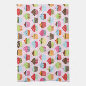 Cute Cupcakes Theedoek (Verticaal)