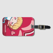 Cute Cupid Bagagelabel (Voorkant (horizontaal))