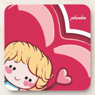 Cute Cupid Bier Onderzetter