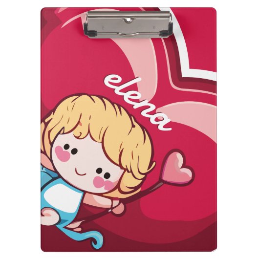 Cute Cupid Klembord (Voorkant)